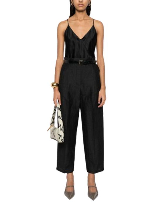 25SS 막스마라 스트레이트 팬츠 EFEDRA2511131019600004 Black - MAX MARA