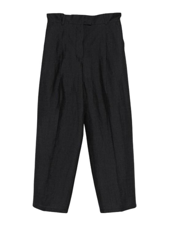 25SS 막스마라 스트레이트 팬츠 EFEDRA2511131019600004 Black