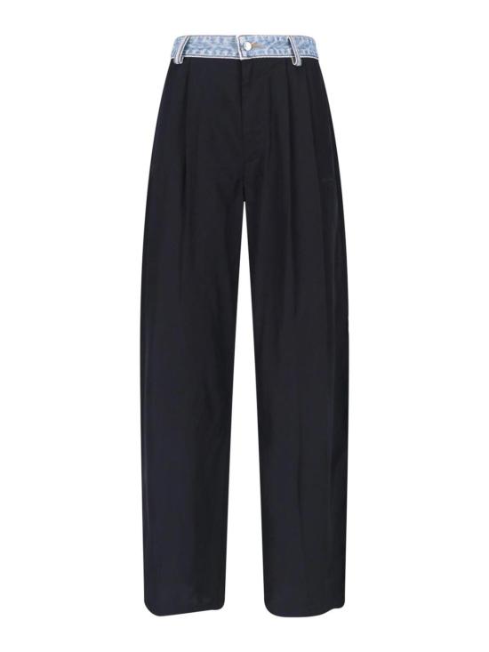 26FW 알렉산더 왕 스트레이트 팬츠 1WC3264044001 Black