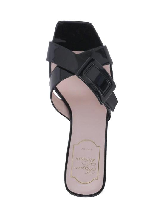 26SS 로저비비에 뮬/슬리퍼 RVW82045010D1PB999 BLACK - ROGER VIVIER