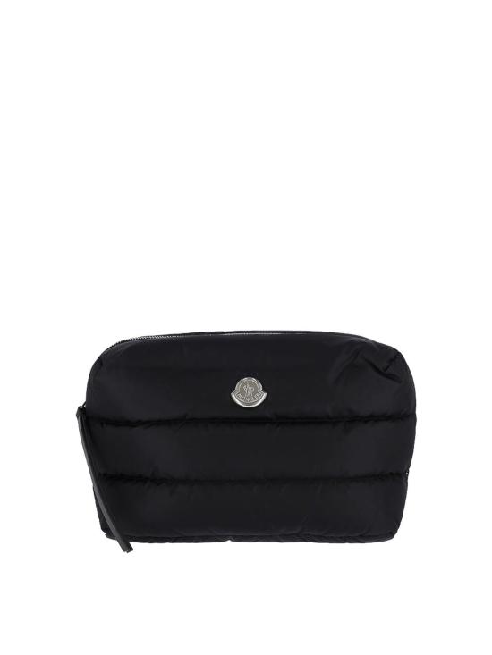 26SS 몽클레어 카라독 퀼티드 뷰티 케이스 09B6A00003M6275999 Black