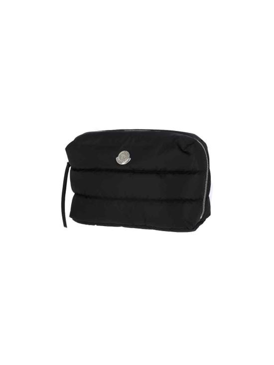 26SS 몽클레어 카라독 퀼티드 뷰티 케이스 09B6A00003M6275999 Black - MONCLER
