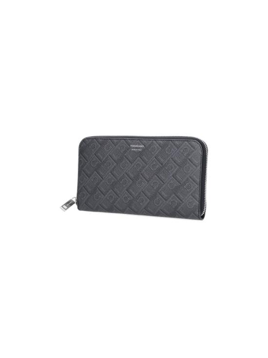 26FW 살바토레 페라가모 남성지갑 780339001 Black - SALVATORE FERRAGAMO
