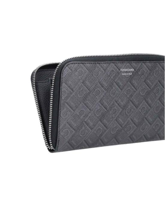 26FW 살바토레 페라가모 남성지갑 780339001 Black - SALVATORE FERRAGAMO