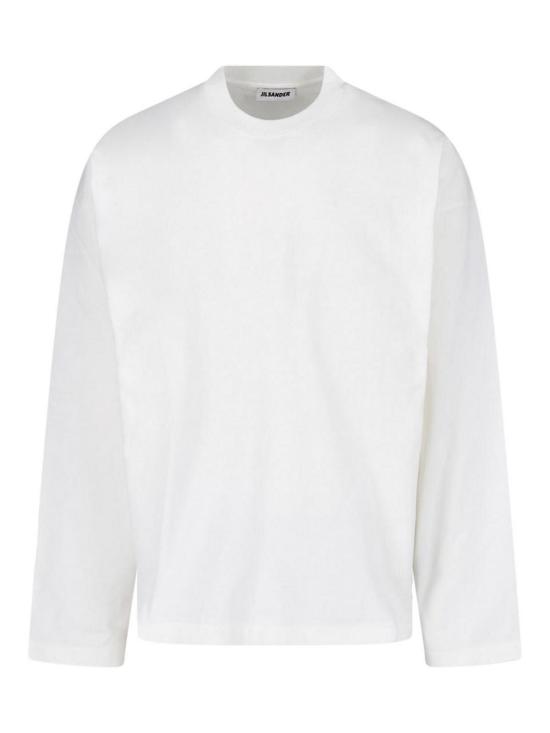 26SS 질샌더 반팔 티셔츠 J22GC0278J20347102 White