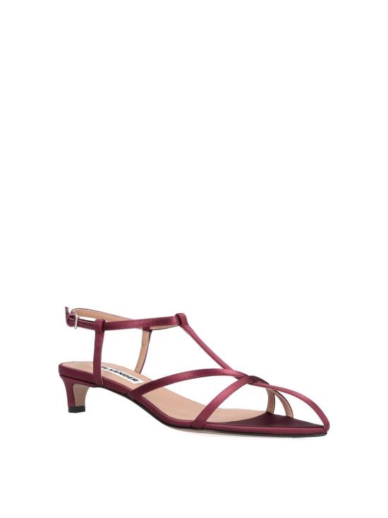 26FW 질샌더 샌들 J15WP0185P7551611 Red - JIL SANDER