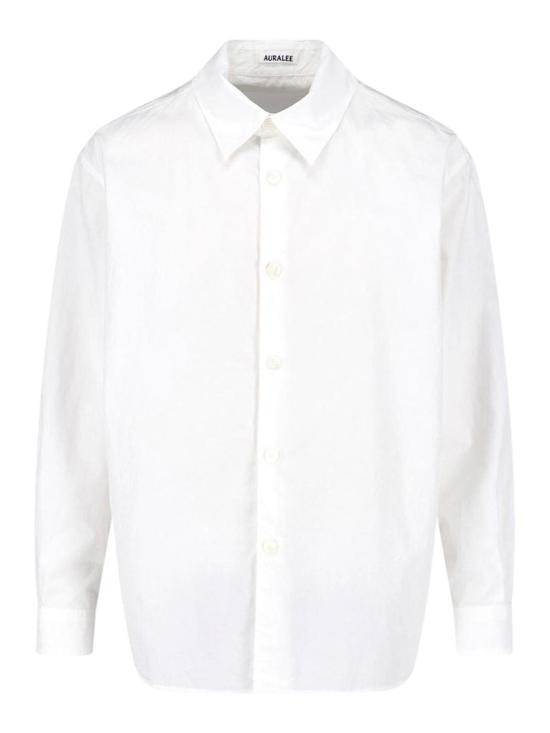 26FW 오라리 긴팔 셔츠 A26SS01SWWHITE