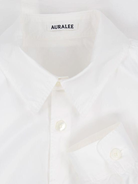26FW 오라리 긴팔 셔츠 A26SS01SWWHITE - AURALEE