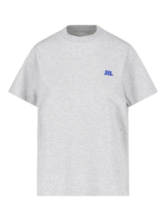 26FW 질샌더 반팔 티셔츠 J02GC0163J45048058 Grey