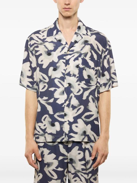 26SS 라니우스 긴팔 셔츠 S6LAMASI077 160 BLU NAVY - LANEUS