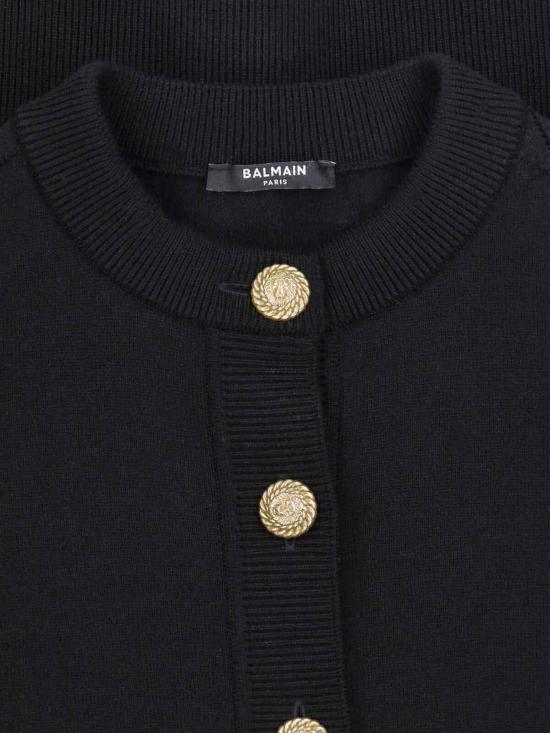 26FW 발망 가디건 HF1KN085KJ990PA Black - BALMAIN
