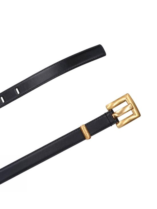 26FW 발망 레귤러 벨트 GN0WJ191LSLX0PA Black - BALMAIN