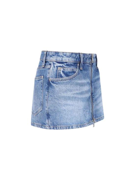 26FW 알렉산더 왕 미디 스커트 4DC3265128400C Blue - ALEXANDER WANG