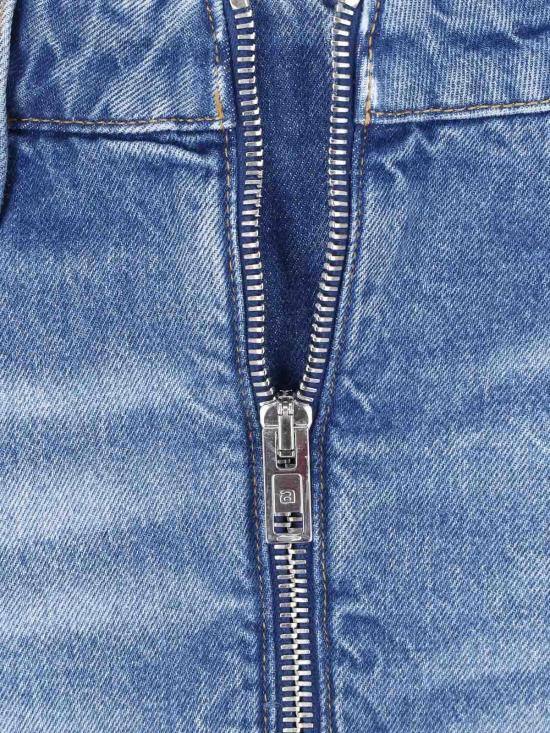 26FW 알렉산더 왕 미디 스커트 4DC3265128400C Blue - ALEXANDER WANG