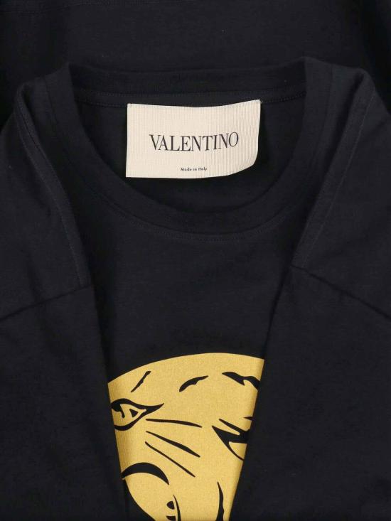 26SS 발렌티노 가라바니 반팔 티셔츠 9V3MG16PBM7EE6 Black - VALENTINO GARAVANI