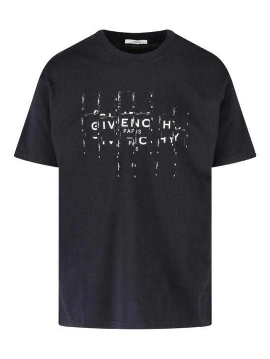 26SS 지방시 반팔 티셔츠 BM71NK3YU9001 Black