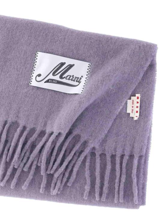 26FW 마르니 터콰이즈 알파카 스카프 SCMC0059Y0UTW91800C52 PURPLE - MARNI
