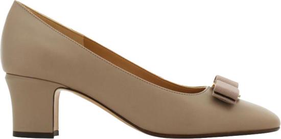 26FW 살바토레 페라가모 힐/펌프스 01L116794389012 TAUPE