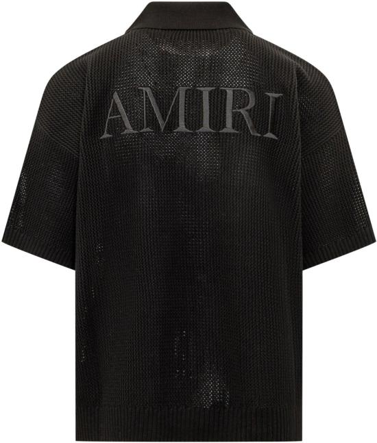 26FW 아미리 반팔 셔츠 AM5KN0030002 BLACK - AMIRI