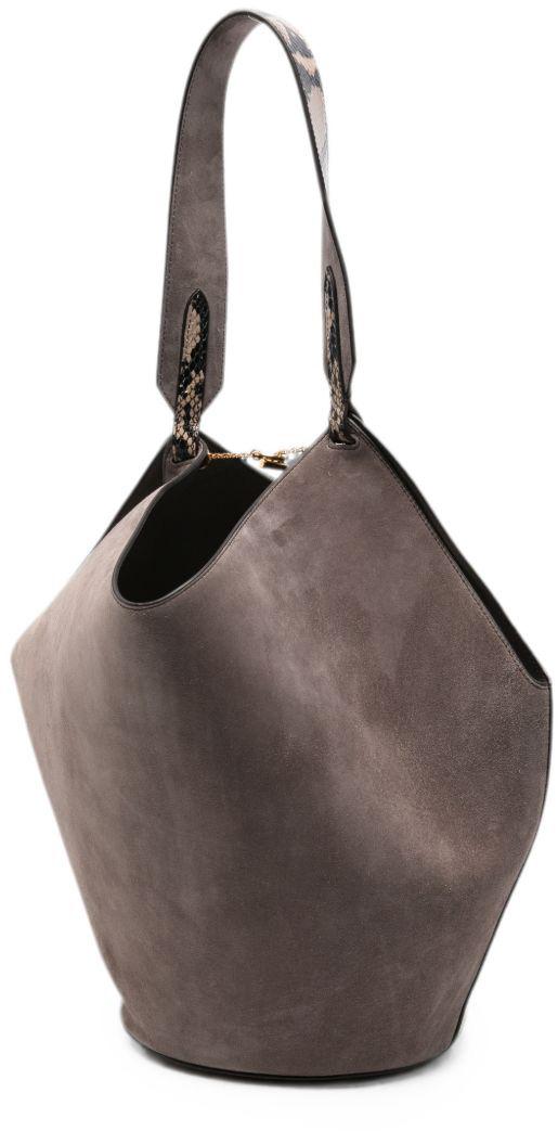 26FW 케이트 스몰 로터스 토트백 H20431057772 BEIGE - KHAITE