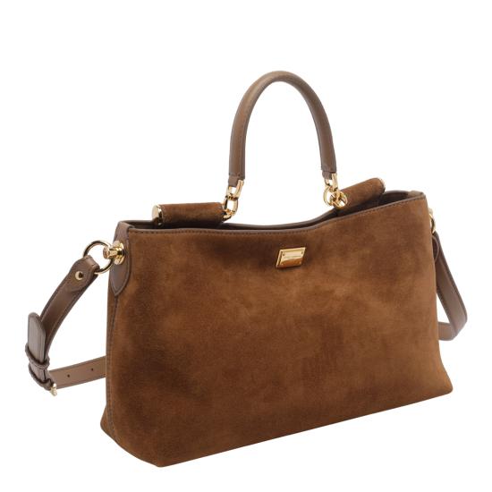 26FW 돌체앤가바나 토트백 BB7896 A07758Y121 Brown - DOLCE & GABBANA