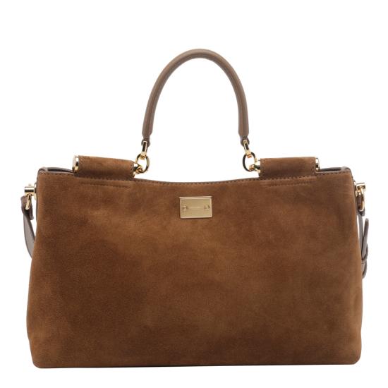 26FW 돌체앤가바나 토트백 BB7896 A07758Y121 Brown - DOLCE & GABBANA