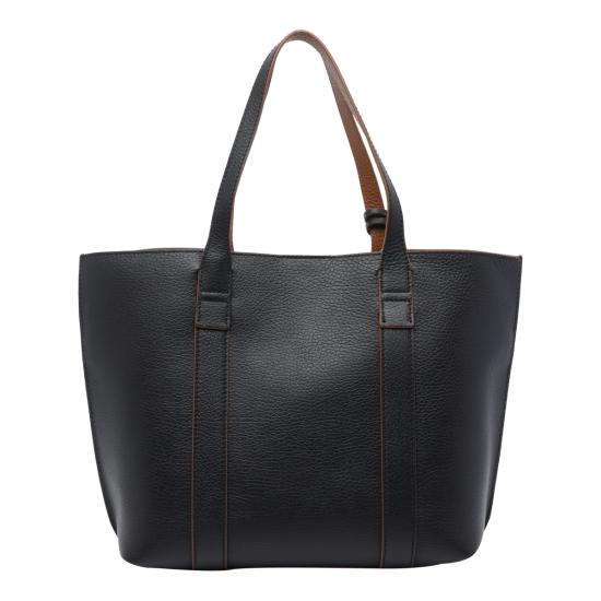 26FW 호간 토트백 KBW01WA0200 UZU7E25 Black - HOGAN