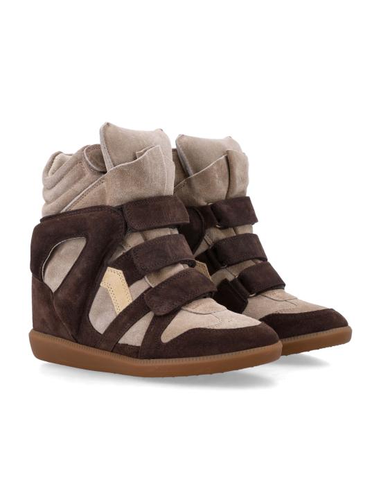 26FW 이자벨마랑 베켓 웨지 스니커즈 BK0010FAC1E02S BWSN CHOCOLATE SAND BROWN - ISABEL MARANT