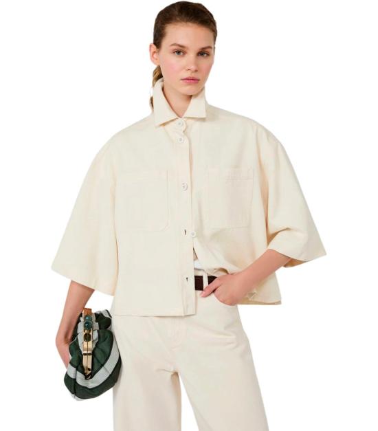 26FW 위켄드막스마라 셔츠 2625046061600 001 38 Ivory - WEEKEND MAX MARA