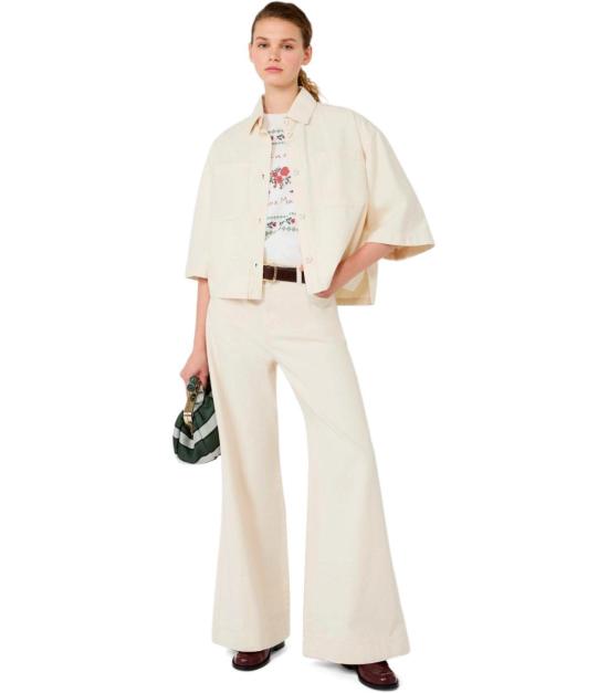 26FW 위켄드막스마라 셔츠 2625046061600 001 38 Ivory - WEEKEND MAX MARA