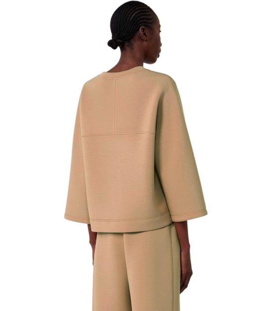 26FW 위켄드막스마라 긴팔 티셔츠 2625926021600 003 XS Brown - WEEKEND MAX MARA