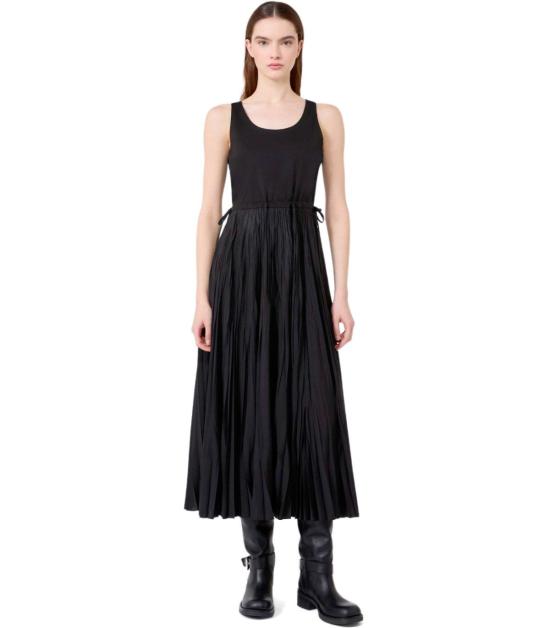 26FW 위켄드막스마라 미디 원피스 2625626071600 002 S Black - WEEKEND MAX MARA