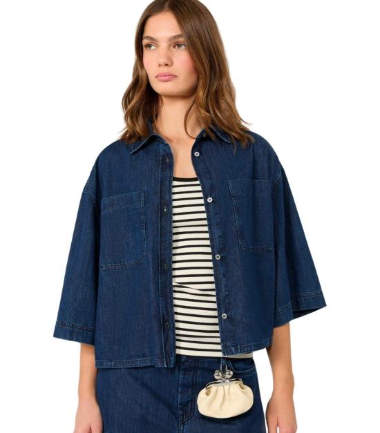 26FW 위켄드막스마라 셔츠 2625116111600 001 38 Blue - WEEKEND MAX MARA