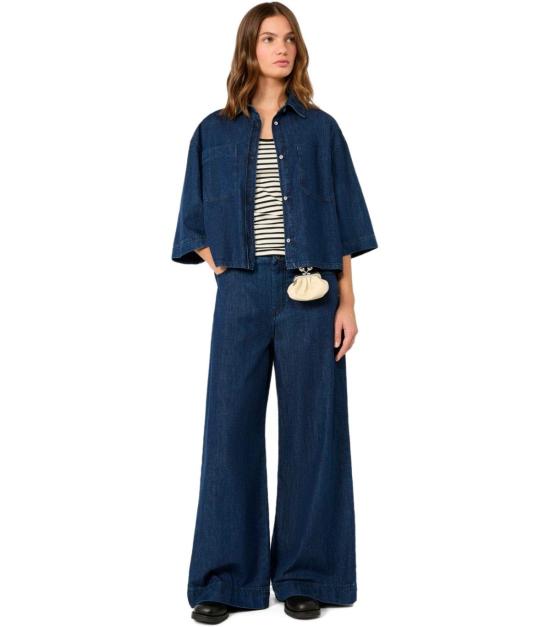 26FW 위켄드막스마라 셔츠 2625116111600 001 38 Blue - WEEKEND MAX MARA