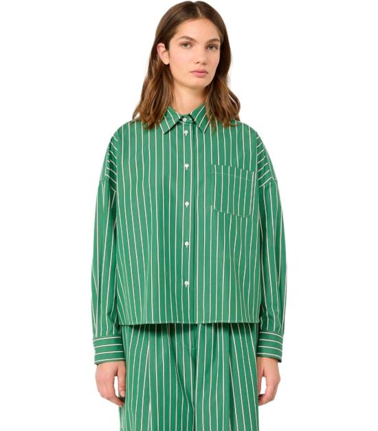 26FW 위켄드막스마라 셔츠 2625116051600 025 38 Green - WEEKEND MAX MARA