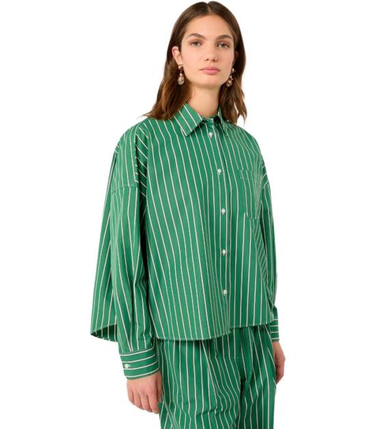 26FW 위켄드막스마라 셔츠 2625116051600 025 38 Green - WEEKEND MAX MARA