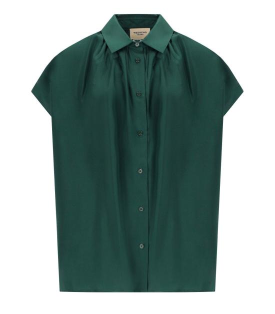 26FW 위켄드막스마라 셔츠 2625116081600 003 38 Green
