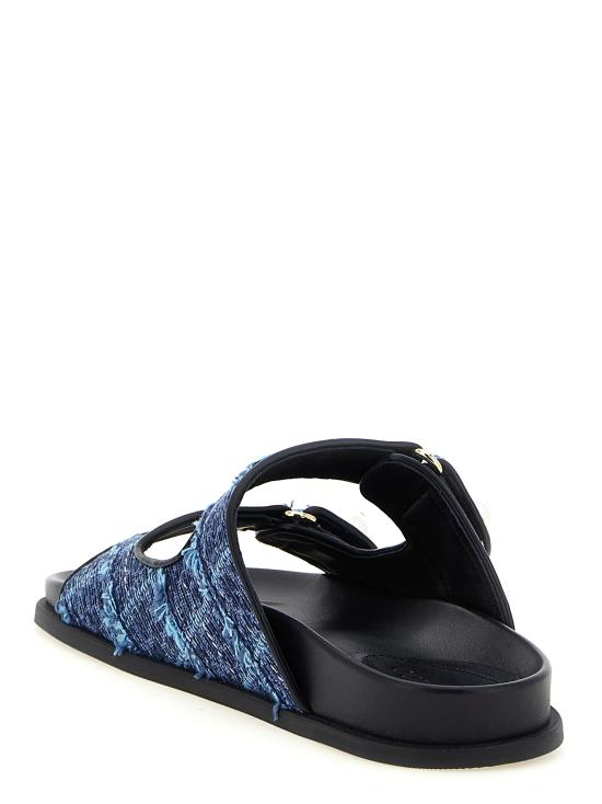 26FW 지미추 파이앙스 샌들 FAYENCESANDALERQDENIM Blue - JIMMY CHOO