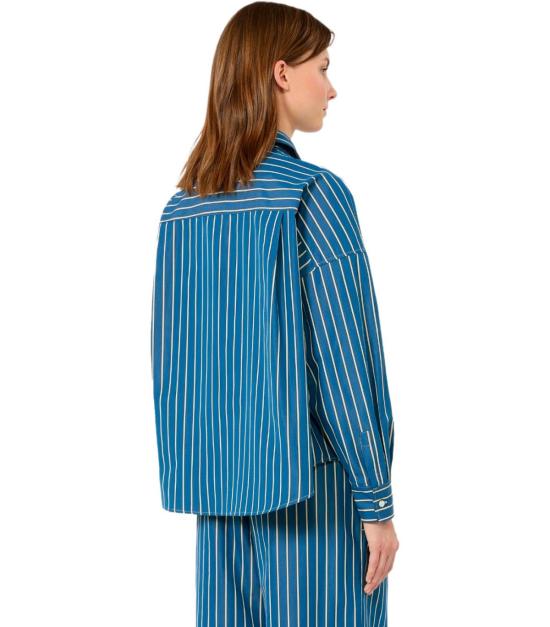 26FW 위켄드막스마라 셔츠 2625116051600 026 38 Blue - WEEKEND MAX MARA