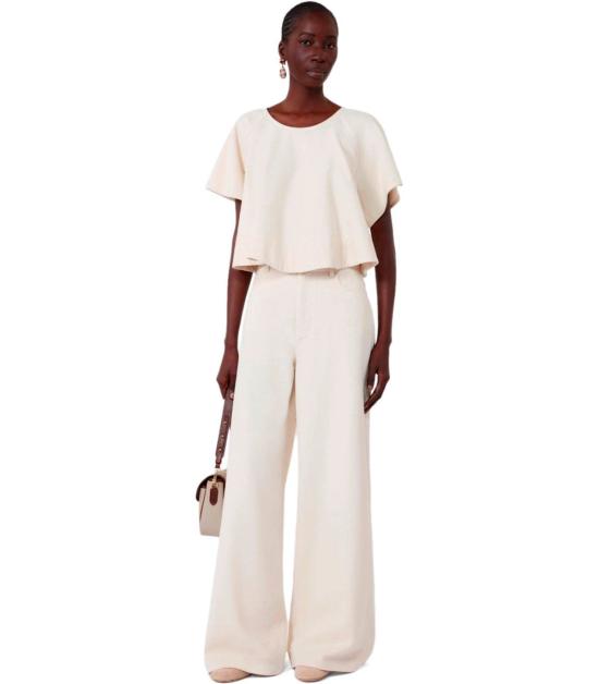 26FW 위켄드막스마라 데님 팬츠 2625136041600 001 36 White - WEEKEND MAX MARA