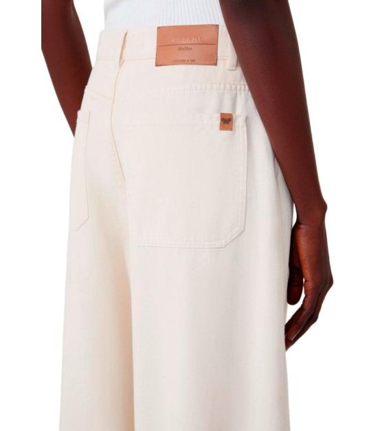 26FW 위켄드막스마라 데님 팬츠 2625136041600 001 36 White - WEEKEND MAX MARA