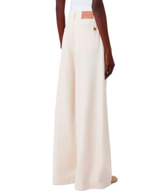 26FW 위켄드막스마라 데님 팬츠 2625136041600 001 36 White - WEEKEND MAX MARA