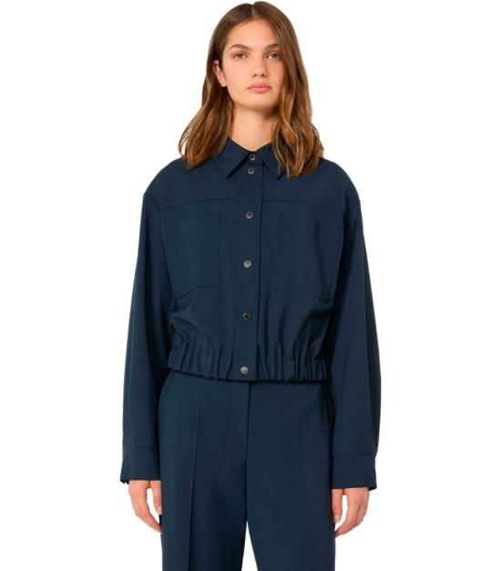 26FW 위켄드막스마라 셔츠 2625046041600 001 40 Blue - WEEKEND MAX MARA