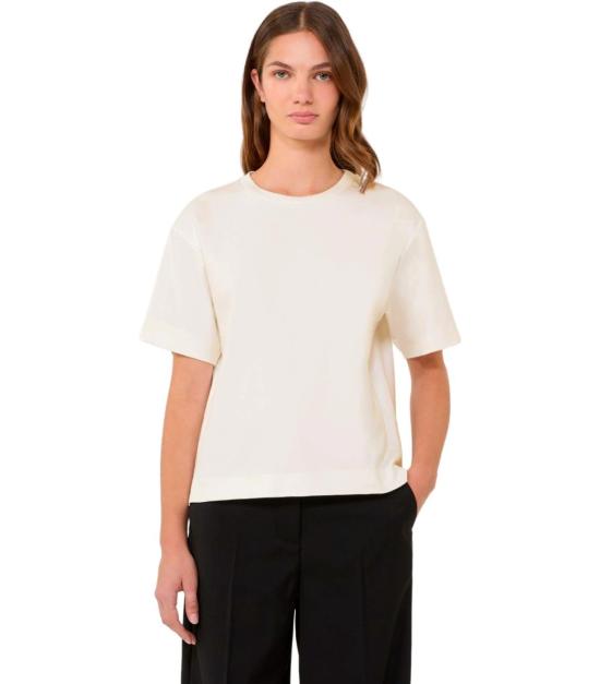 26FW 위켄드막스마라 반팔 티셔츠 2625976021600 002 XS White - WEEKEND MAX MARA