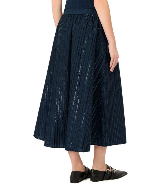 26FW 위켄드막스마라 롱 스커트 2625106071600 001 XS Blue - WEEKEND MAX MARA