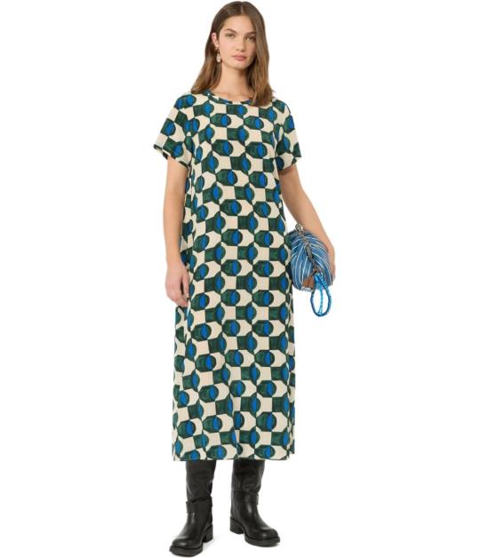 26FW 위켄드막스마라 미디 원피스 2625226041600 002 40 Multicolor - WEEKEND MAX MARA
