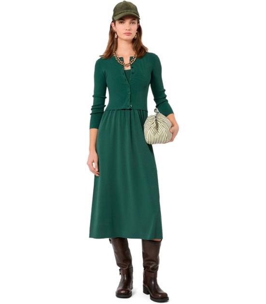26FW 위켄드막스마라 미디 원피스 2625326011600 003 S Green - WEEKEND MAX MARA