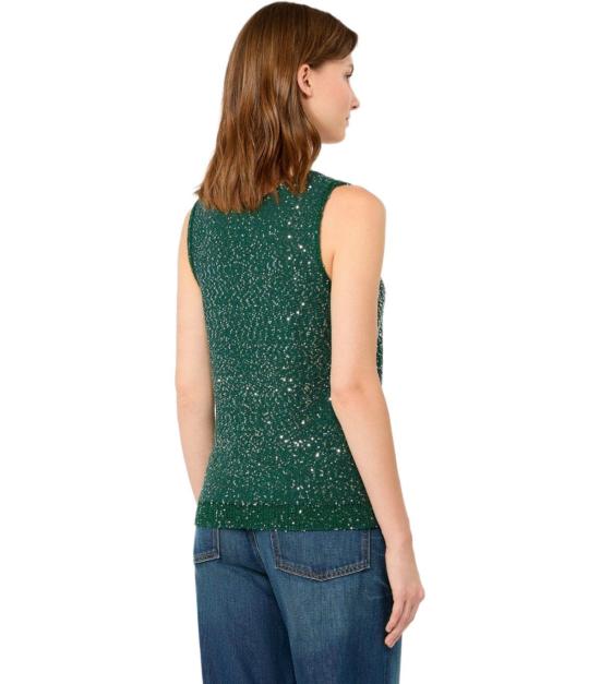 26FW 위켄드막스마라 민소매 티셔츠 2625366171600 002 XS Green - WEEKEND MAX MARA