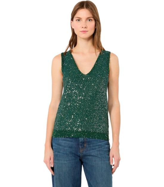 26FW 위켄드막스마라 민소매 티셔츠 2625366171600 002 XS Green - WEEKEND MAX MARA