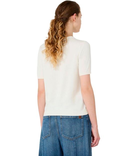 26FW 위켄드막스마라 반팔 티셔츠 2625366131600 001 XS White - WEEKEND MAX MARA